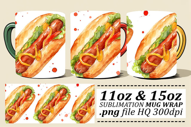 Delectable Fast Foodie Mug Design Sublimation afrosvg 