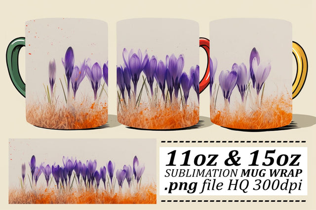 Delicate Blossom Retreat Mug Sublimation Sublimation afrosvg 