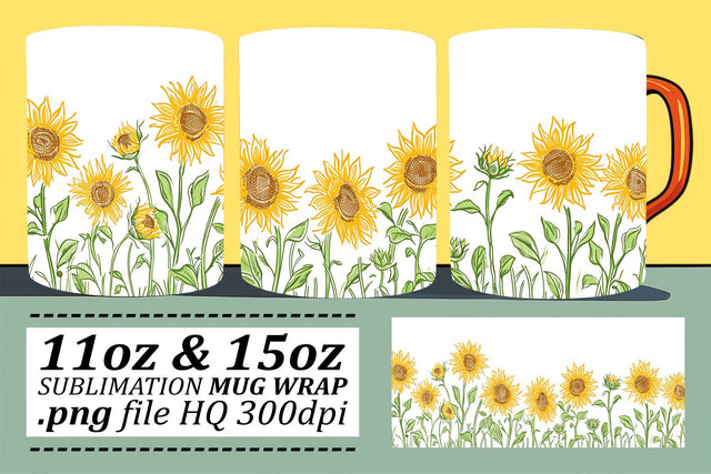 Delicate Blossom Serenity Mug Sublimation Sublimation afrosvg 