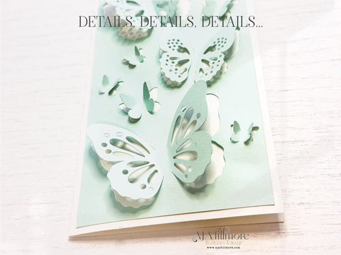 Delicate Butterfly Pop-Up SVG Card Craft File – Perfect for Spring & Special Occasions SVG Aja Nicole Designs 