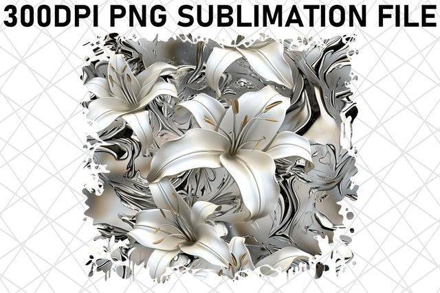 Delicate Floral Sublimation Collection Sublimation afrosvg 