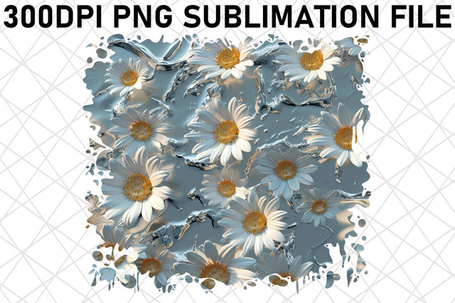 Delicate Flower Petal Patterns Sublimation afrosvg 