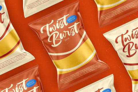 Delicate Routine - Bold Handwritten Font Font Letterena Studios 