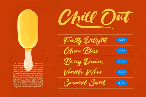 Delicate Routine - Bold Handwritten Font Font Letterena Studios 