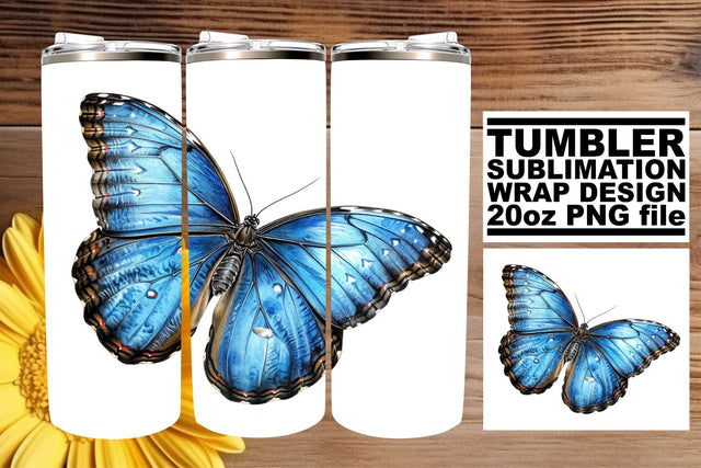 Delicate Wings Sublimation Wrap for Tumblers Sublimation afrosvg 