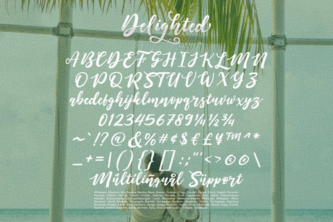 Delighted bounchy font Font Javapep 