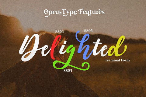 Delighted bounchy font Font Javapep 