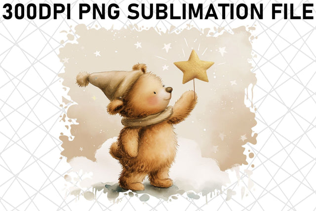 Delightful Bear Sublimation Patterns Collection for Sublimation Crafting Sublimation afrosvg 