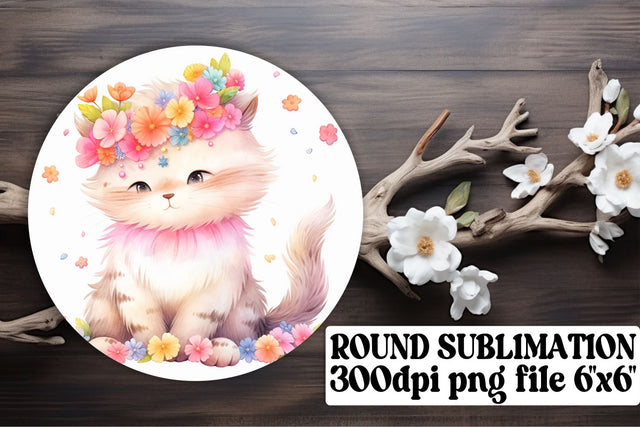 Delightful Cat Keychain Set for Crafting Enthusiasts Sublimation afrosvg 