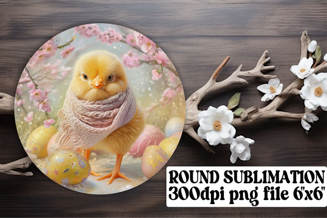 Delightful Easter Moments Sublimation Trio - Circle, Keychain, Coaster Sublimation afrosvg 