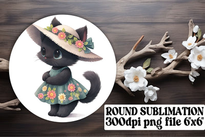 Delightful Kitty Keychain Set for Crafting Enthusiasts Sublimation afrosvg 