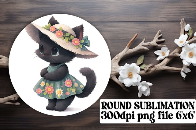 Delightful Kitty Keychain Set for Crafting Enthusiasts Sublimation afrosvg 