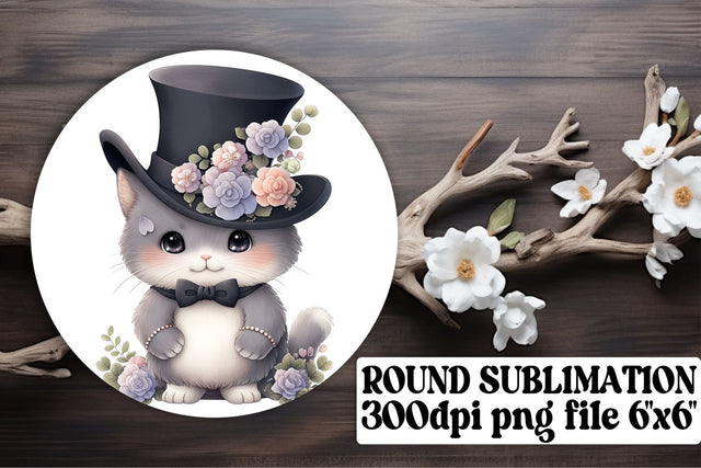 Delightful Kitty Keychain Set for Crafting Enthusiasts Sublimation afrosvg 