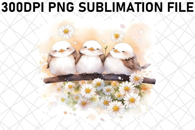 Delightful Sublimation Graphics Featuring Birds Sublimation afrosvg 