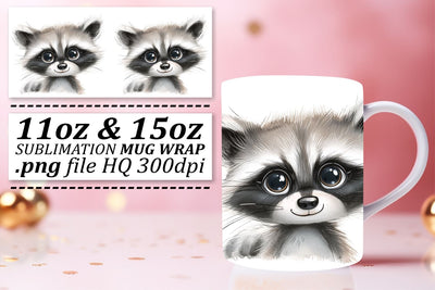 Delightful Wildlife Whimsies Mug Design - Sublimation 15oz Sublimation afrosvg 