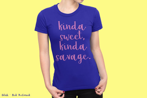 Delish Serif Script Font Font Beck McCormick 
