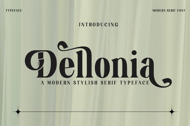 Dellonia Font gatype 