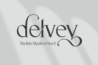 Delvey Modern Serif Font Font Beck McCormick 