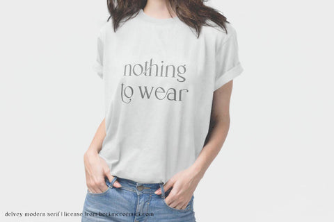 Delvey Modern Serif Font Font Beck McCormick 