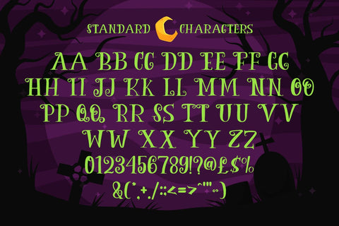 Demon Beast – Happy Halloween Font Font Mozarella 