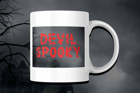 Demon Monster Font Prasetya Letter 