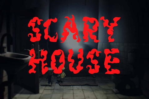 Demon Monster Font Prasetya Letter 