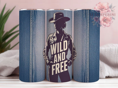 Denim Rodeo Cowgirl Spirit Tumbler Wrap, Western Freedom Design, Rodeo Girl Art, Country Life Cup, Ranch Style Gift, Cowgirl Spirit Wrap, Western Fashion Sublimation Sublimation Li Zamperini 