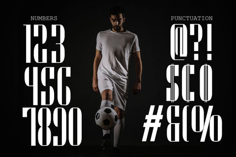 Deranios - Modern and Sporty display Font Font Mozzatype 