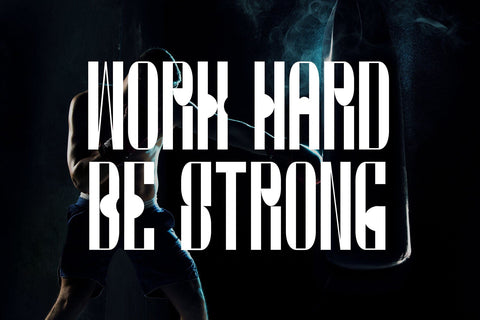 Deranios - Modern and Sporty display Font Font Mozzatype 