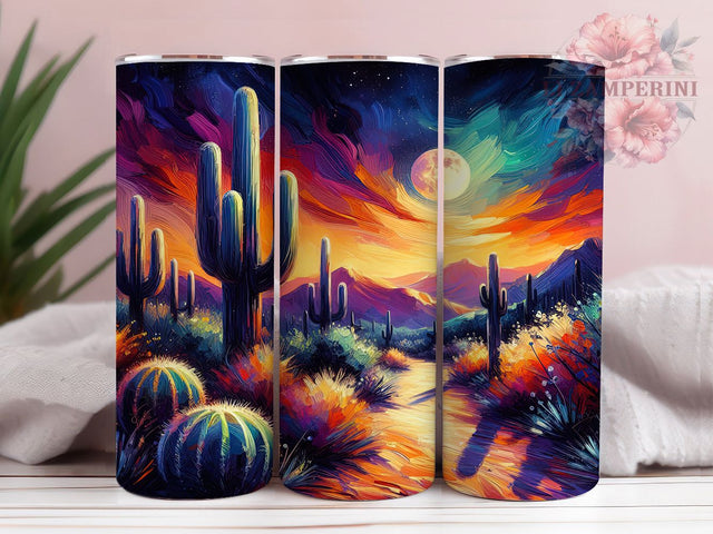 Desert Celestial 20oz Boho Astrology Tumbler, Desert Tumbler, Celestial Design, Western Wrap, 20oz Sublimation, Boho Decor, Astrology Art, Southwest Gift Sublimation Li Zamperini 