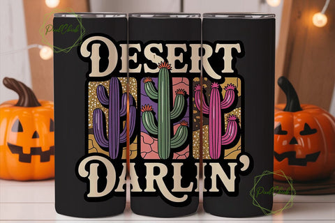 Desert Darlin' 20oz Tumbler Wrap Sublimation PixelChick 