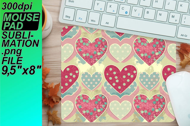 design your way! , Create unique sublimation mouse pads, Heart Sublimation HoodArtCraft 