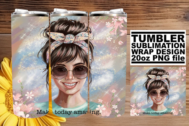 designed for beautiful prints! , Elegant tumbler wrap, Woman Sublimation afrosvg 