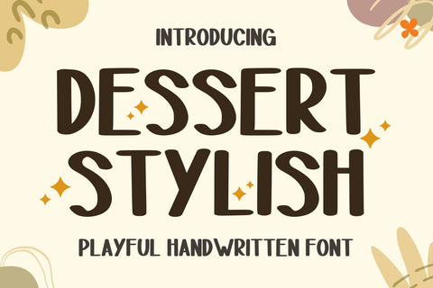 Dessert Stylist - Cute Handwritten Font Font Masyafi Studio 