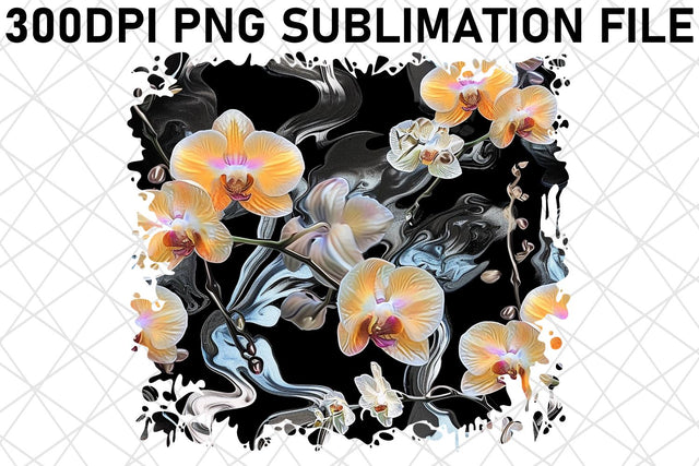 Detailed Blooms for Sublimation Sublimation afrosvg 