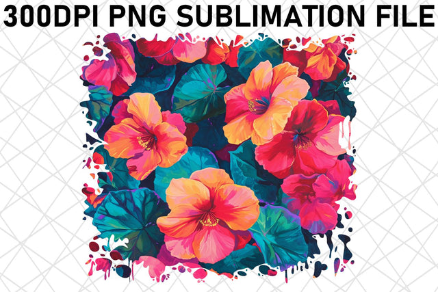 Detailed Floral Design Collection Sublimation afrosvg 