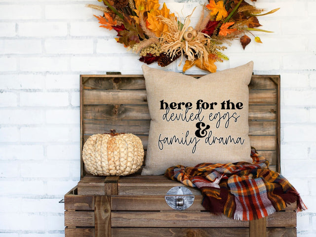 Deviled Eggs and Family Drama Thanksgiving SVG SVG So_Fontsy_VIP 