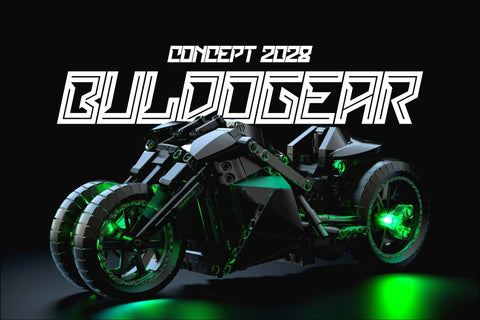 Devolt Strike - Futuristic Techno Font Font Mozzatype 