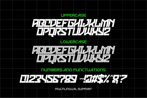 Devolt Strike - Futuristic Techno Font Font Mozzatype 