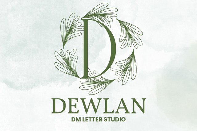 Dewlan Font Dm Letter Studio 