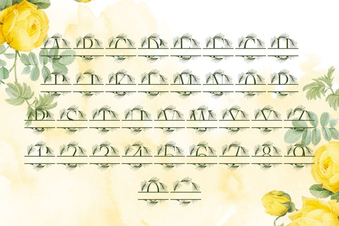 Dewlan Split Font Dm Letter Studio 