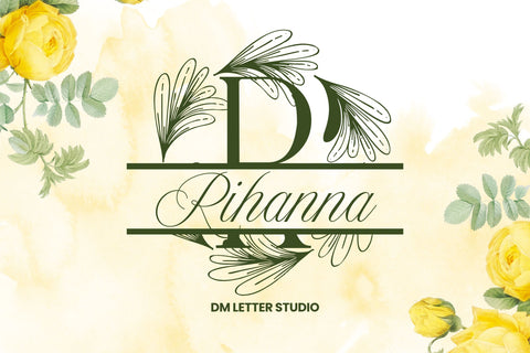 Dewlan Split Font Dm Letter Studio 