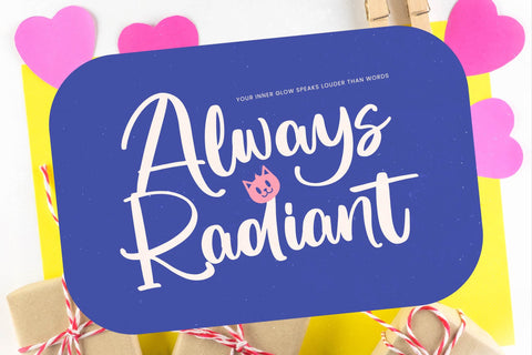 Dhaytime Bracket - Bold Handwritten Font Font Letterena Studios 