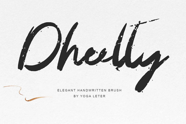 Dheelty Font Prasetya Letter 