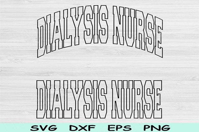 Dialysis Nurse Svg Dxf Png Cut Files, Dialysis Tech Svg, Dialysis Svg Files For Cricut, Hemodialysis Svg Sublimation Digital Download Design SVG TiffsCraftyCreations 