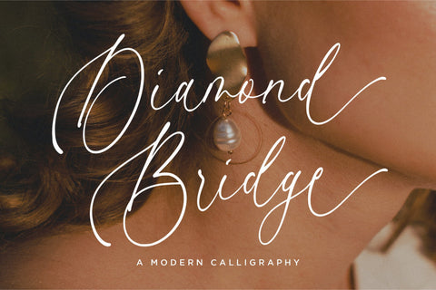 Diamond Bridge Font Font Balpirick 