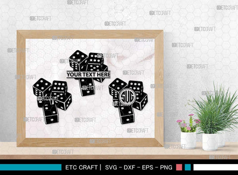 Dice SVG Bundle, Dice Silhouette, Casino Svg, Gamble Svg, Rolling Dice Svg, Game Dice Svg, Dice Faces Svg, Dice SVG ETC Craft 