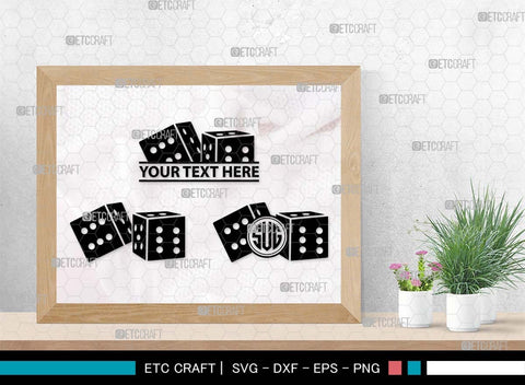 Dice SVG Bundle, Dice Silhouette, Casino Svg, Gamble Svg, Rolling Dice Svg, Game Dice Svg, Dice Faces Svg, Dice SVG ETC Craft 