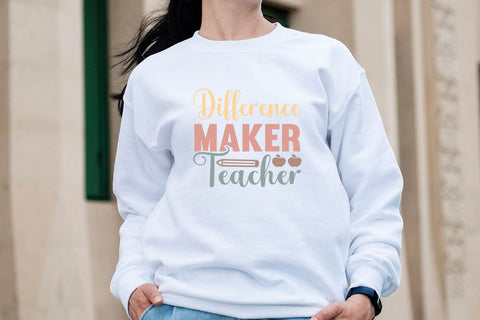 difference maker teacher SVG Angelina750 