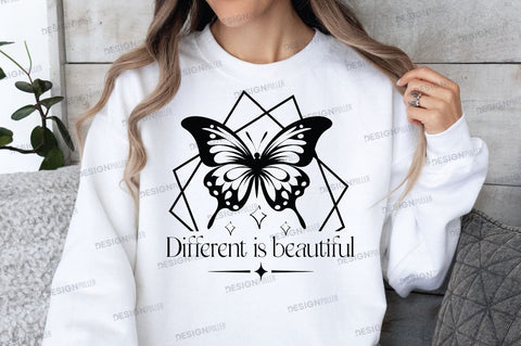 Different is beautiful Svg Design SVG Regulrcrative 
